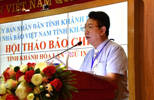 Khánh Hòa: Hội thảo báo chí truyền thông với sự phát triển kinh tế biển bền vững  - Ảnh 7.