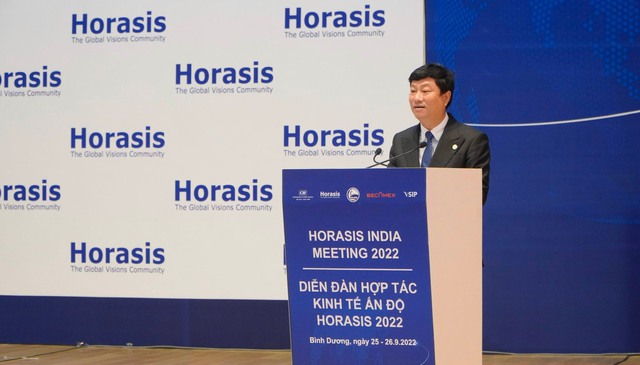  Bình Dương - Khai mạc Diễn đàn Hợp tác kinh tế Horasis Ấn Độ năm 2022 - Ảnh 2.