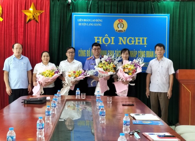 Huyện Lạng Giang (Bắc Giang): Chia tách, sáp nhập Công đoàn cơ sở - Ảnh 1.