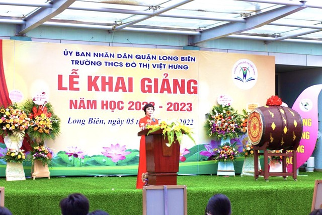 Trường THCS Đô Thị Việt Hưng, Quận Long Biên, Hà Nội - Ảnh 2.
