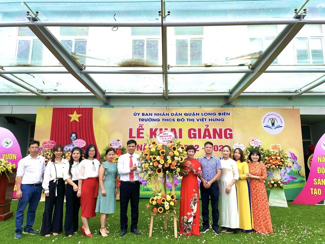 Trường THCS Đô Thị Việt Hưng, Quận Long Biên, Hà Nội - Ảnh 3.