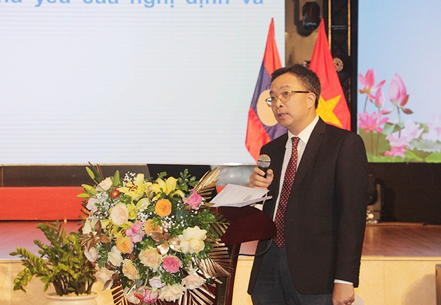 Nghệ An: Chính phủ Việt Nam và Lào trao đổi kinh nghiệm trong công tác tham mưu tổng hợp - Ảnh 4.