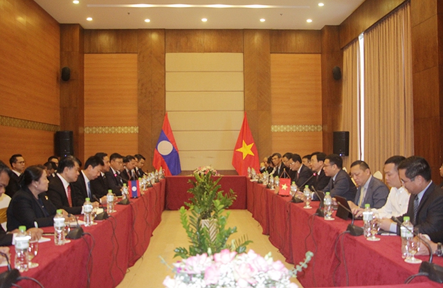 Thúc đẩy quan hệ hợp tác giữa Văn phòng Chính phủ hai nước Việt Nam và Lào - Ảnh 1.