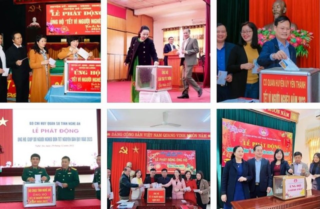 Nghệ An: Kêu gọi ủng hộ trên 615 tỷ đồng cho công tác an sinh xã hội Năm 2022 - Ảnh 2.