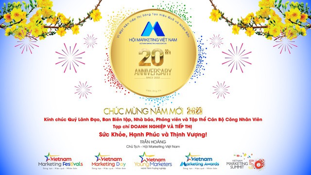 Chủ tịch Hội Marketing Việt Nam chúc mừng năm mới 2023 - Ảnh 1.