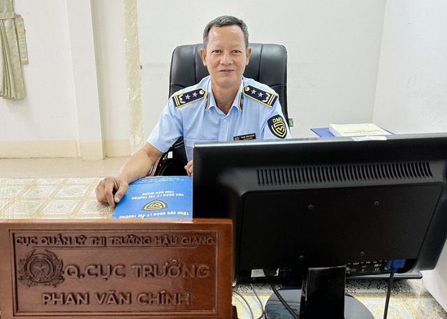 Ông Phan Văn Chính - Q. Cục trưởng QLTT Hậu Giang.