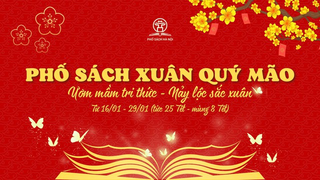 Hà Nội: Nhiều hoạt động hấp dẫn tại Phố Sách Xuân Quý Mão - Ảnh 1.