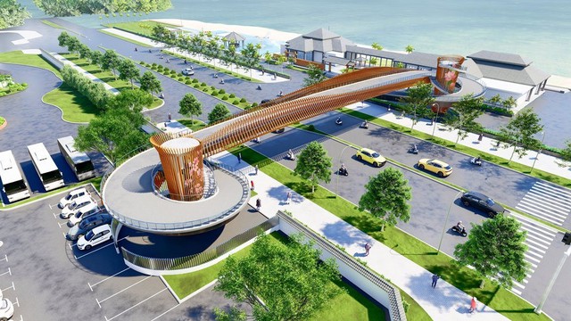 Đà Nẵng: Khởi công xây dựng cầu vượt ven biển đầu tiên - Ảnh 1.
