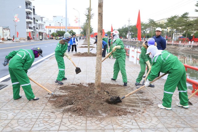 Thái Bình:Tổ chức phát động &quot;Tết trồng cây đời đời nhớ ơn Bác Hồ”  - Ảnh 2.