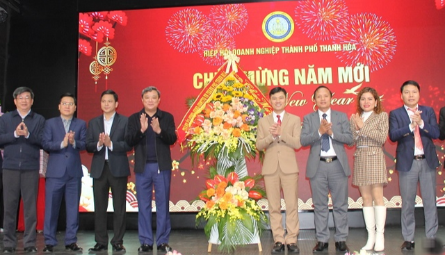 Hiệp hội Doanh nghiệp TP Thanh Hóa tổ chức lễ ra quân sản xuất đầu năm - Ảnh 1.