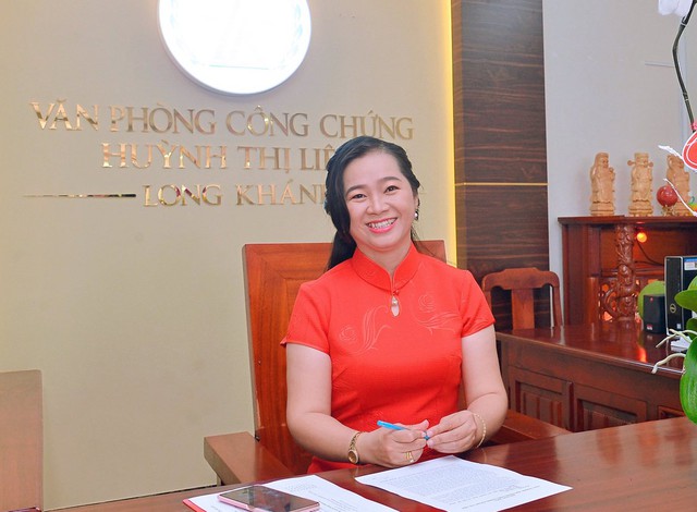 Trưởng Văn phòng Công chứng Huỳnh Thị Liêm lạc quan bước vào năm 2023
