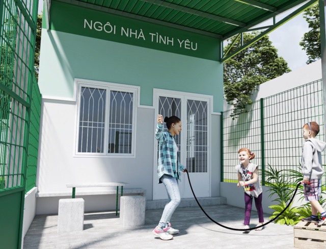 "Ngôi nhà tình yêu" - nơi dừng chân của những cặp đôi khiếm khuyết - Ảnh 2. "Ngôi nhà tình yêu" - nơi dừng chân của những cặp đôi khiếm khuyết - Ảnh 2.