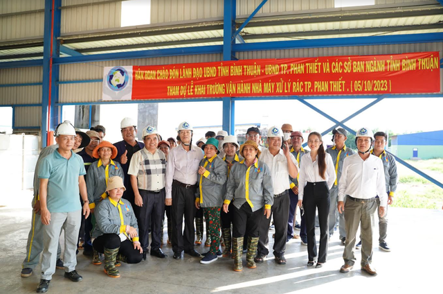 Nhà máy xử lý rác Phan Thiết (Bình Thuận): Hướng tới nền kinh tế xanh, kinh tế tuần hoàn   - Ảnh 1.