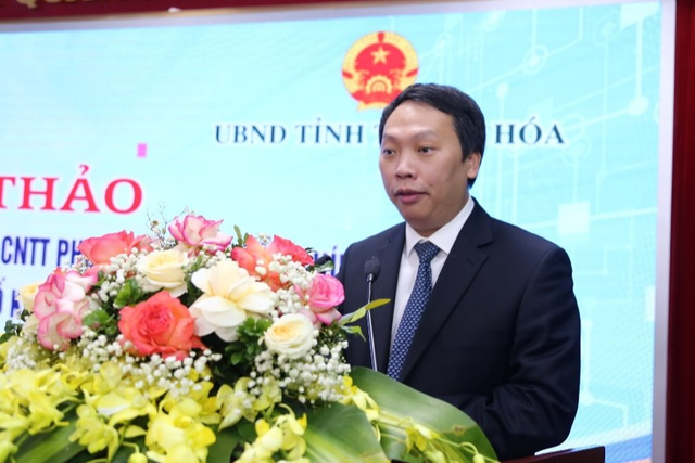 Khai trương cổng dữ liệu mở tỉnh Thanh Hóa và ra mắt app Thanh Hóa - S - Ảnh 3.