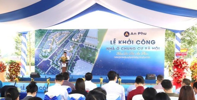 Khởi công xây dựng nhà ở xã hội Khu đô thị Ân Phú - Ảnh 2.
