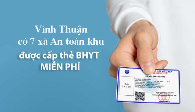 Kiên Giang: Huyện Vĩnh Thuận có 7 xã được Ngân sách Nhà nước hỗ trợ đóng BHYT - Ảnh 1.