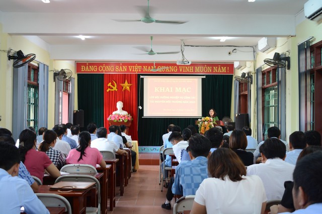 Huyện Phú Bình: Tập huấn nghiệp vụ công tác Tài nguyên môi trường năm 2023 - Ảnh 1.