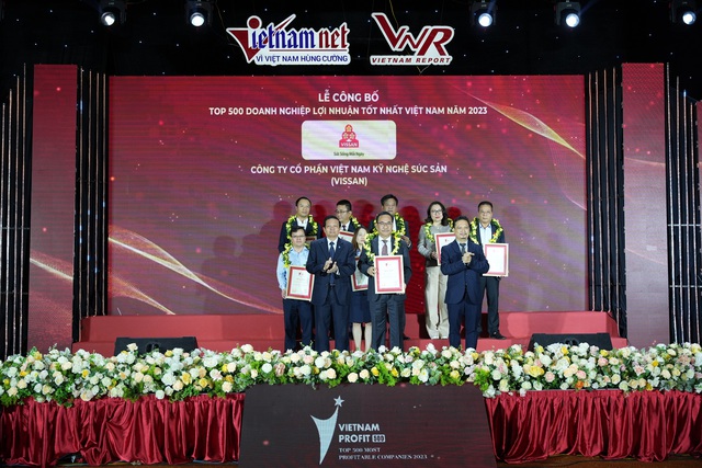 VISSAN đạt danh hiệu Top 10 công ty thực phẩm uy tín & Top 500 doanh nghiệp lợi nhuận tốt nhất Việt Nam năm 2023 - Ảnh 2.