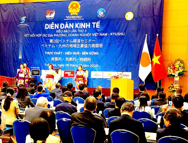 Diễn đàn kinh tế tại Fukuoka thúc đẩy hợp tác địa phương, doanh nghiệp Việt Nam – Nhật Bản.  - Ảnh 3.
