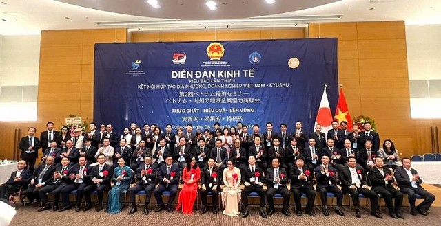 Thái Nguyên tham dự Diễn đàn kết nối hợp tác địa phương, doanh nghiệp Việt Nam - Kyushu tại Nhật Bản - Ảnh 1.