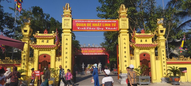 Thái Bình: Tổ chức lễ hội đền Đồng Bằng - Ảnh 1.