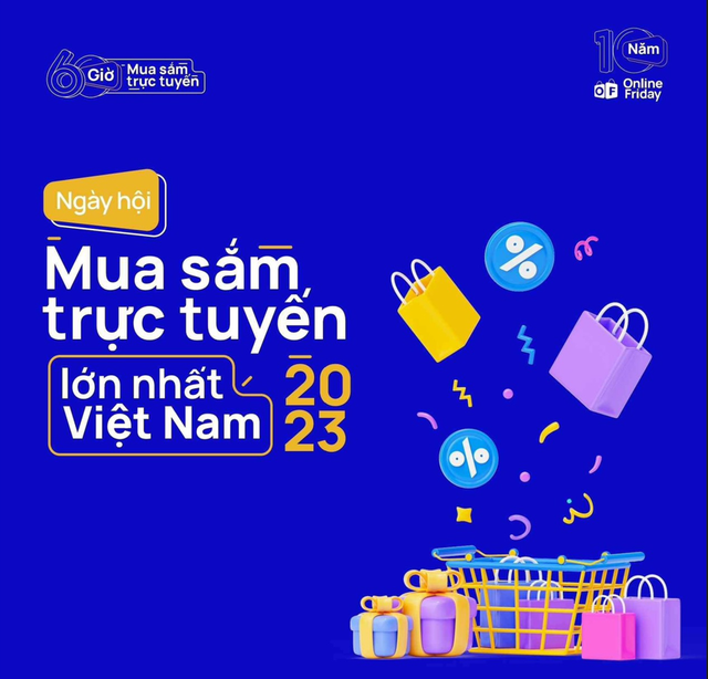 Sắp diễn ra Ngày mua sắm trực tuyến Việt Nam - Online Friday 2023 - Ảnh 1.