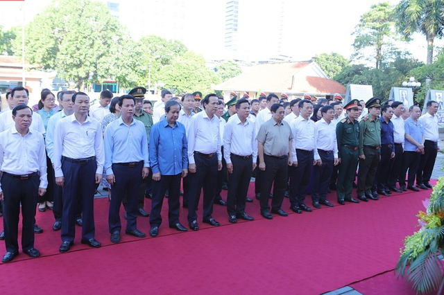 Thanh Hóa: Thủ tướng Phạm Minh Chính dâng hương tại Khu Văn hóa tưởng niệm Chủ tịch Hồ Chí Minh- Ảnh 1.