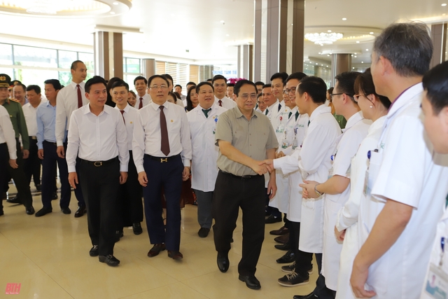Thanh Hóa: Thủ tướng Chính phủ Phạm Minh Chính thăm và làm việc tại Khu kinh tế Nghi Sơn - Ảnh 6.