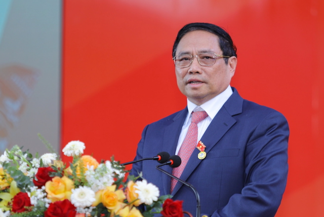 Thanh Hóa: Thủ tướng Chính phủ Phạm Minh Chính dự lễ kỷ niệm 60 năm thành lập Trường THPT Cẩm Thủy 1 - Ảnh 4.