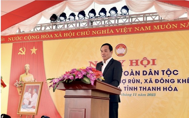 Phó Thủ tướng Trần Lưu Quang dự Ngày hội Đại đoàn kết tại Thanh Hóa- Ảnh 3.
