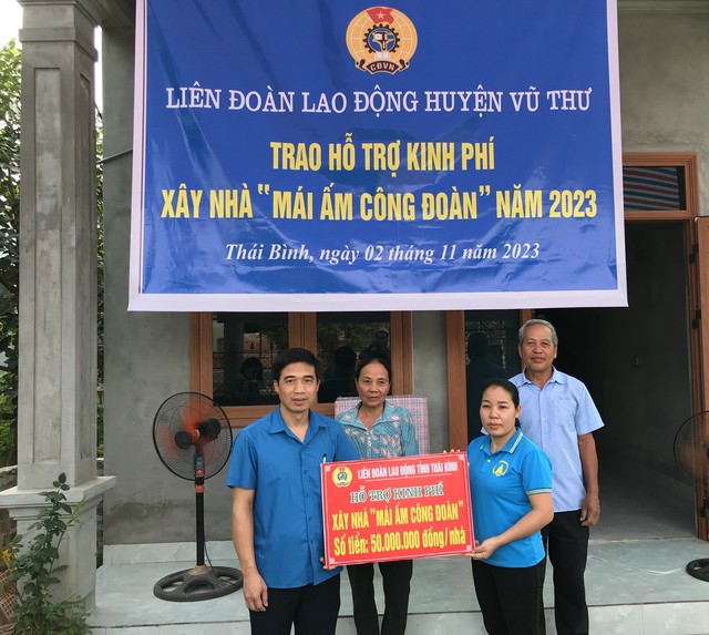 Thái Bình: Hỗ trợ 50 triệu đồng cho đoàn viên xây nhà - Ảnh 1.