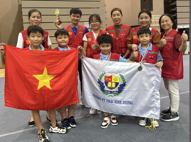 Cuộc thi Global Robotics Games 2023 tại Singapore, Trường Phổ thông Thái Bình Dương (TP Cần Thơ) có 4 học sinh tham gia và xuất sắc giành giải Vô địch về cho Việt Nam.