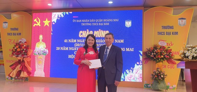 Quận Hoàng Mai: Hân hoan kỷ niệm Ngày Nhà giáo Việt Nam 20/11- Ảnh 13.