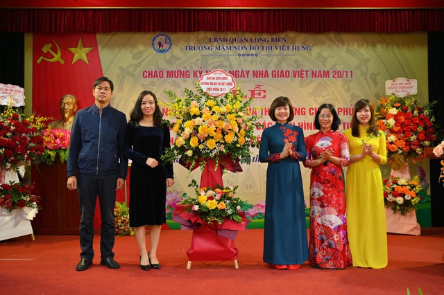 Trường MN Đô thị Việt Hưng: Xứng danh lá cờ đầu khối mầm non quận Long Biên- Ảnh 4.