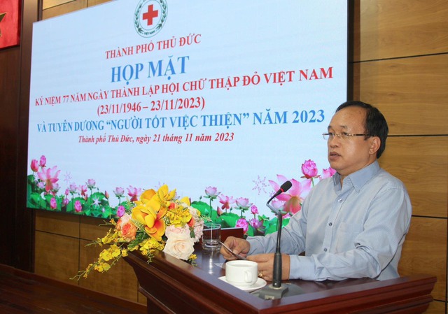 TP. Thủ Đức: Kỷ niệm 77 năm ngày thành lập Hội CTĐ Việt Nam- Ảnh 1.