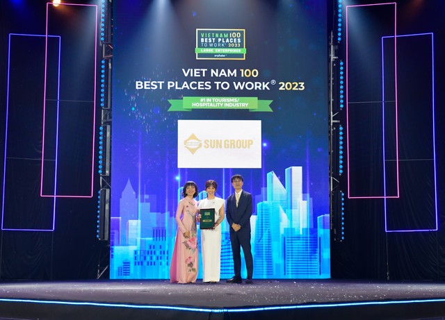 Năm thứ 4 liên tiếp Sun Group được vinh danh “Top 100 nơi làm việc tốt nhất Việt Nam”- Ảnh 1.
