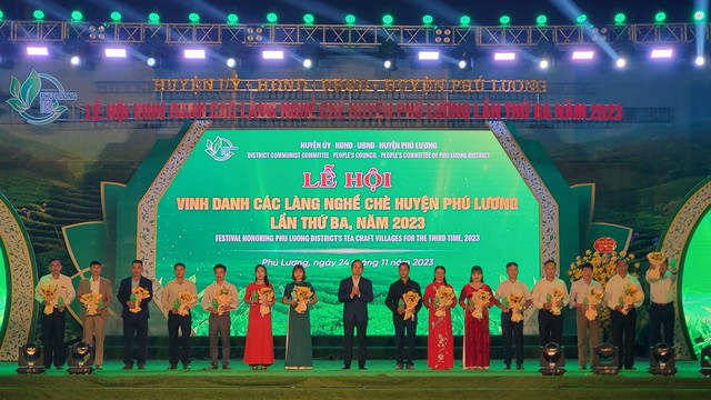 15 làng nghề sản xuất chè tiêu biểu tại huyện Phú Lương được vinh danh- Ảnh 2.