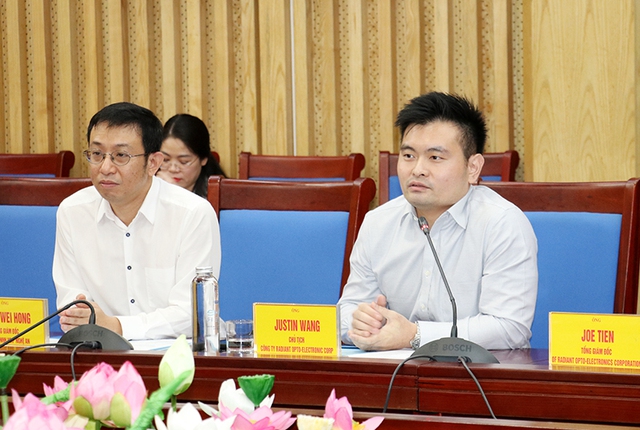 Lãnh đạo UBND tỉnh Nghệ An làm việc với nhà đầu tư Đài Loan- Ảnh 3.