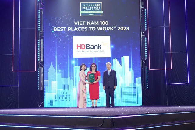 HDBank được vinh danh Top 4 Nơi làm việc tốt nhất Việt Nam- Ảnh 1.