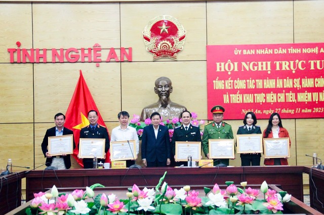 Nghệ An: Cục Thi hành án dân sự thực hiện đạt hiệu quả cao năm 2023- Ảnh 3.