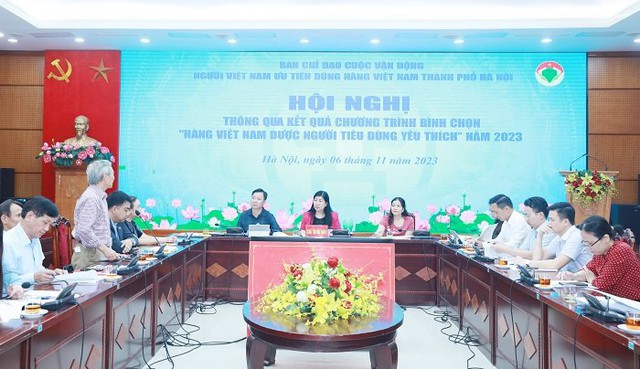 Hà Nội: 150 sản phẩm hàng Việt Nam được người tiêu dùng yêu thích - Ảnh 1.