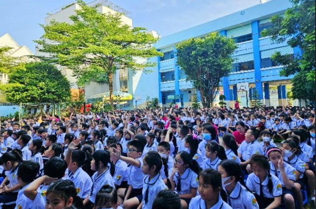 Quận Tân Phú: Truyền thông Luật Trẻ em cho học sinh tiểu học  - Ảnh 1.