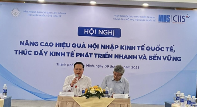 Hội nghị liên kết vùng tại TP.Hồ Chí Minh: Nâng cao hiệu quả hội nhập kinh tế quốc tế, thúc đẩy kinh tế phát triển nhanh và bền vững  - Ảnh 2.
