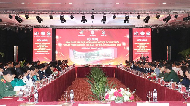Thúc đẩy hợp tác cùng phát triển giữa 3 tỉnh Thanh Hóa - Nghệ An - Hà Tĩnh- Ảnh 1.