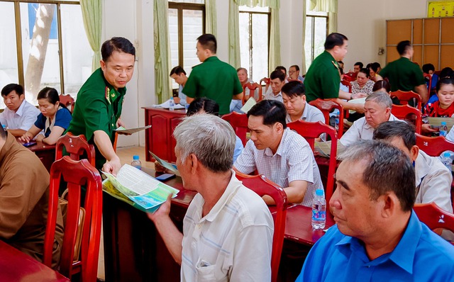 BĐBP tỉnh Kiên Giang: Tuyên truyền công tác biên giới và cuộc thi “Tìm hiểu Luật Biên phòng Việt Nam”- Ảnh 1.