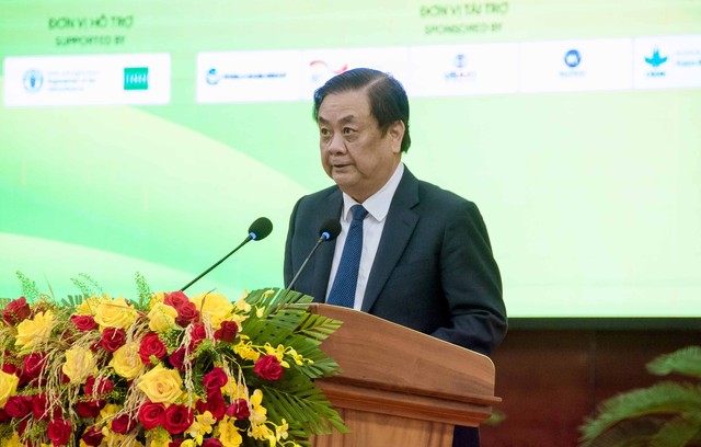 Bộ trưởng Bộ NN&PTNT Lê Minh Hoan phát biểu khai mạc Hội thảo.