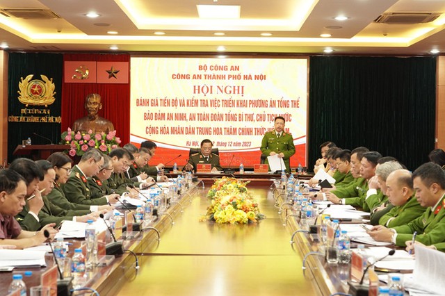 Đảm bảo an ninh, an toàn chuyến thăm Việt Nam của Tổng Bí thư, Chủ tịch nước Cộng hoà nhân dân Trung Hoa Tập Cận Bình- Ảnh 1.