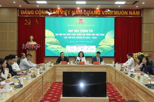 Đại hội Đại biểu toàn quốc Hội Nông dân Việt Nam lần thứ VIII diễn ra từ ngày 25 - 27/12- Ảnh 1.