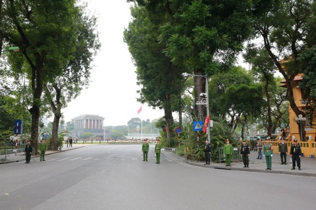 Hoàn thành nhiệm vụ đảm bảo an toàn cho đoàn Tổng Bí thư, Chủ tịch nước Trung Quốc thăm Việt Nam- Ảnh 1.