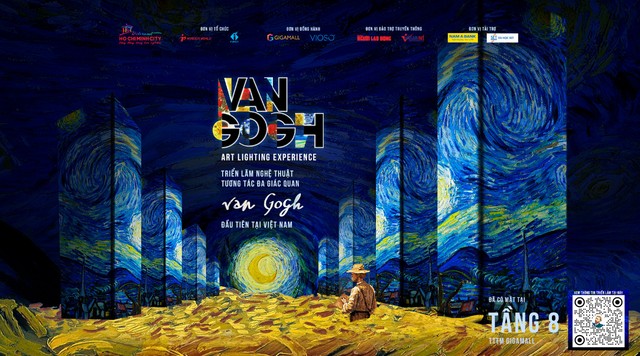 Triển lãm nghệ thuật tương tác đa giác quan Van Gogh lần đầu tiên tại Việt Nam- Ảnh 1.